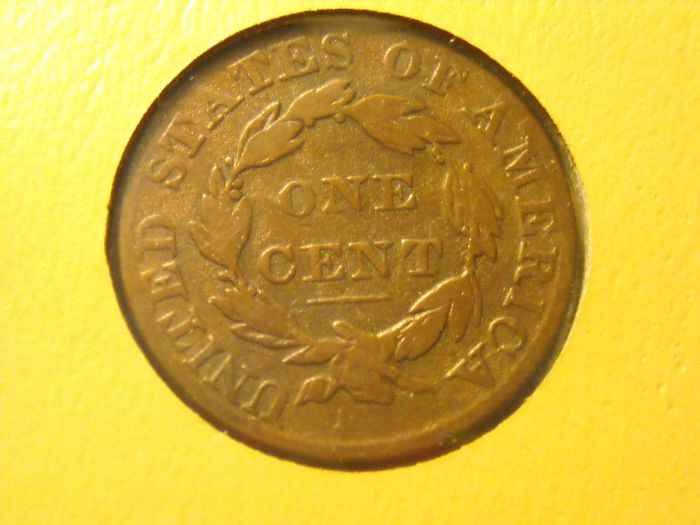 Coronet-Large-Cent:-Smaller-Than-The-Dansco-Hole?